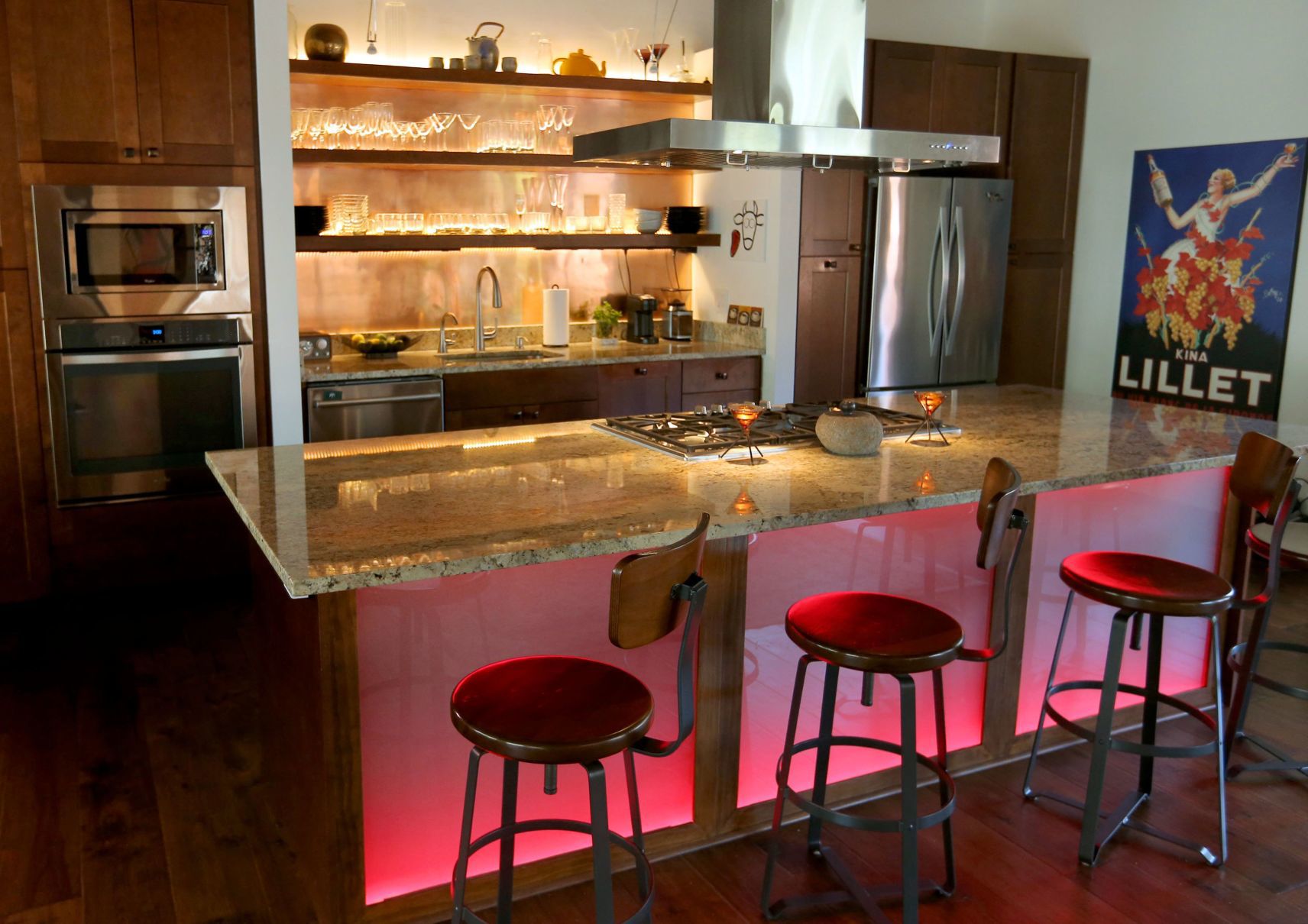 At home: Don and Phyllis' Benton Park loft